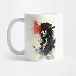 Undead Pirate Staring Into the Unknown Mug